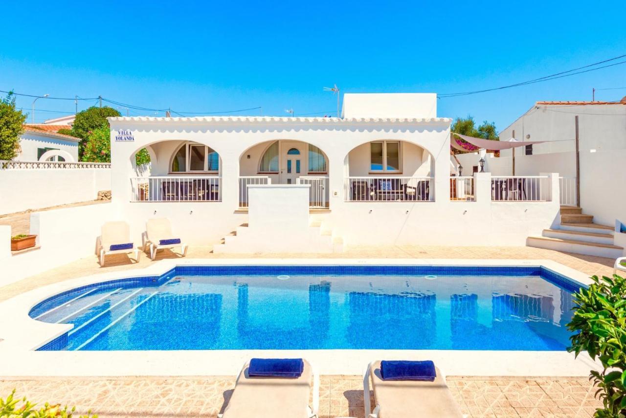 Villa Valeria With Private Pool By Dadovillas Cala En Porter  Bagian luar foto