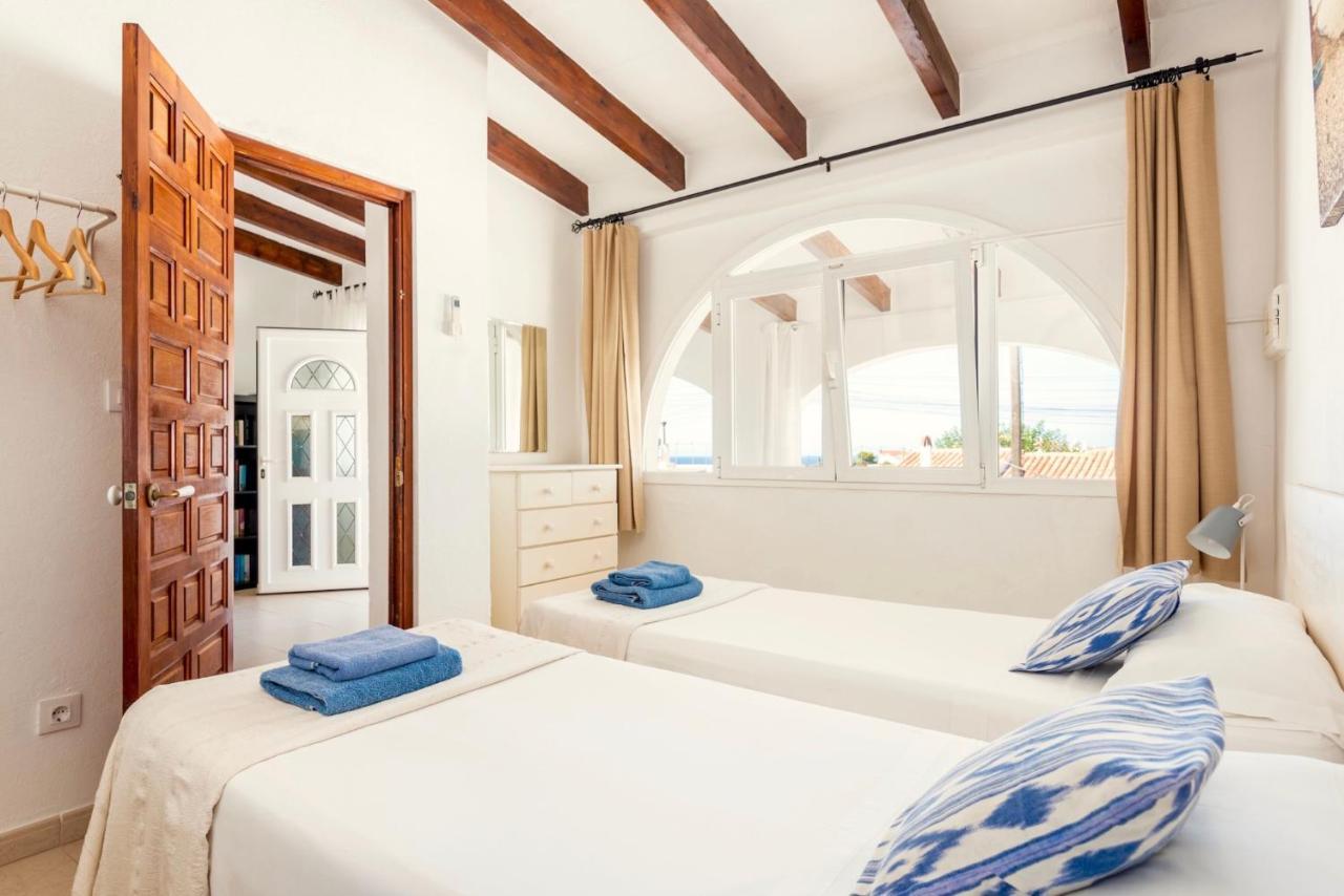 Villa Valeria With Private Pool By Dadovillas Cala En Porter  Bagian luar foto