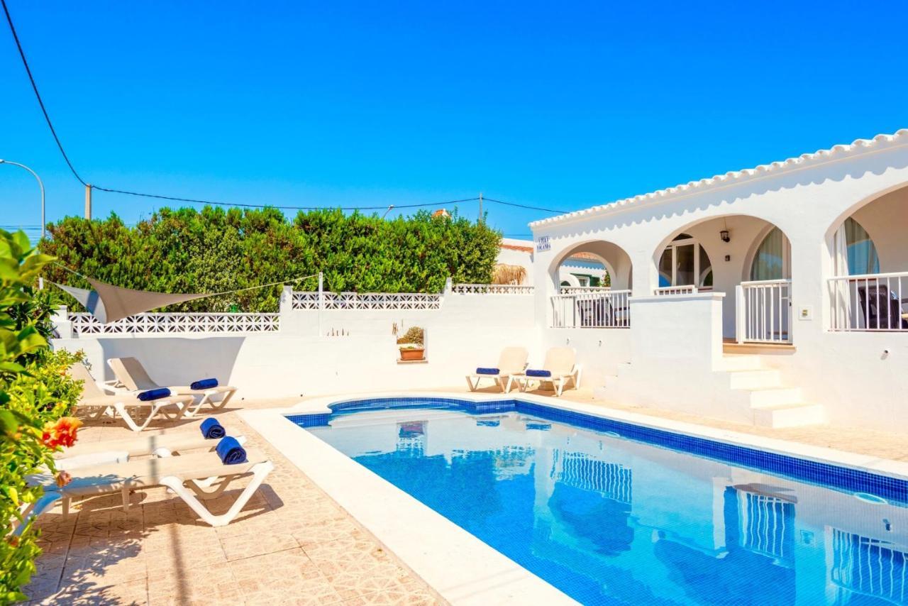Villa Valeria With Private Pool By Dadovillas Cala En Porter  Bagian luar foto